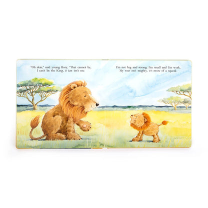"The Very Brave Lion" Book, Jellycat