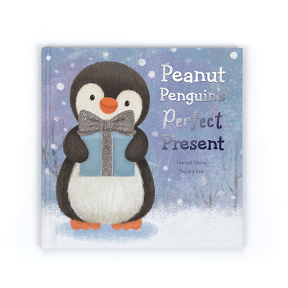 "Peanut Penguin's Perfect Present" Book, Jellycat