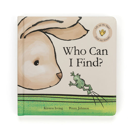 "Who Can I Find?" Book, Jellycat