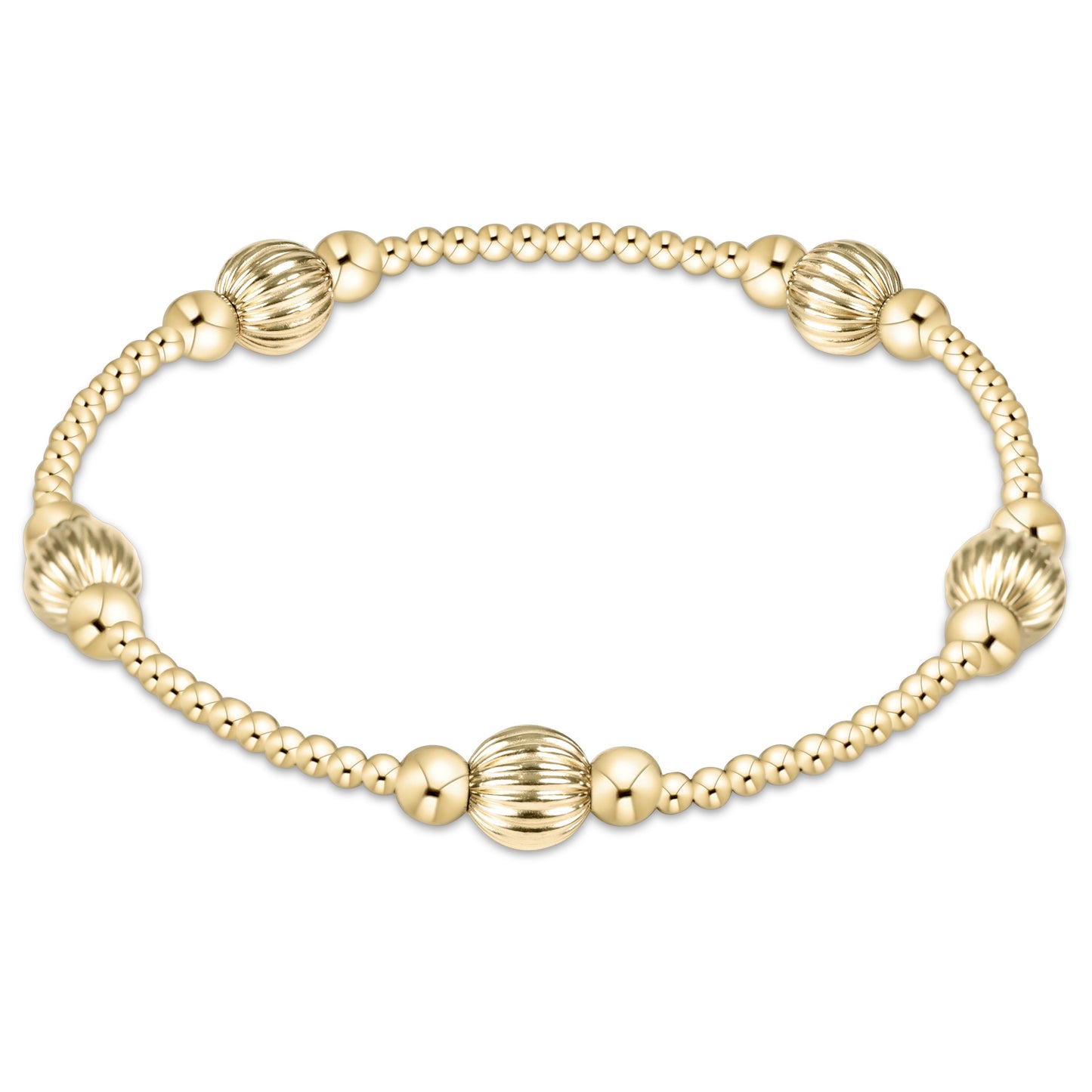 enewton Purpose Dignity 6mm Bead Bracelet in Gold