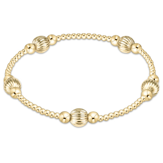 enewton Purpose Dignity 6mm Bead Bracelet in Gold