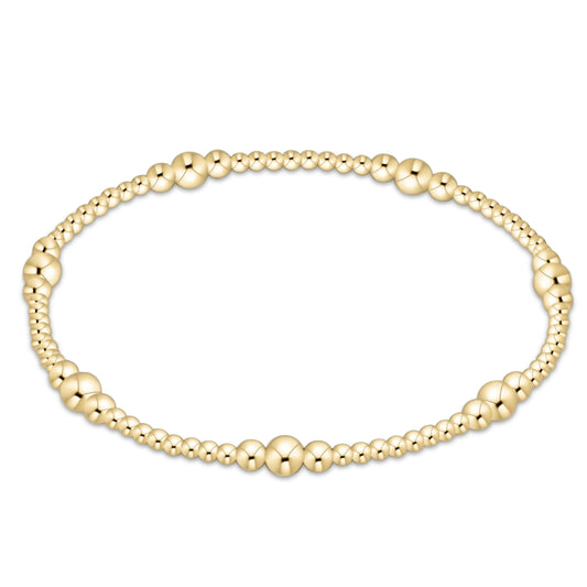 enewton Purpose Gold 4mm Bead Bracelet