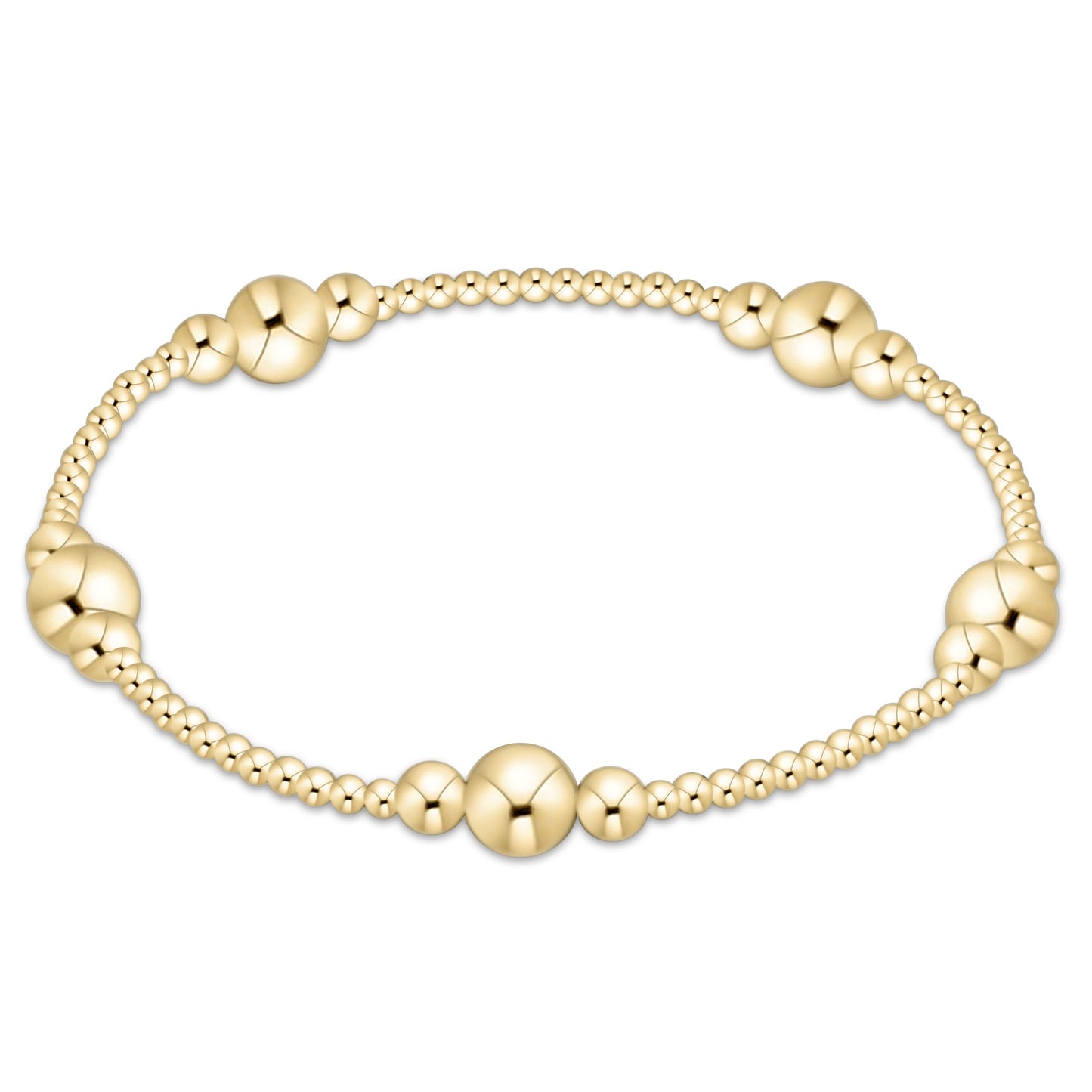 enewton Purpose Gold 6mm Bead Bracelet