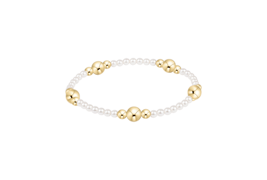 enewton Purpose Gold 6mm Pearl Bracelet
