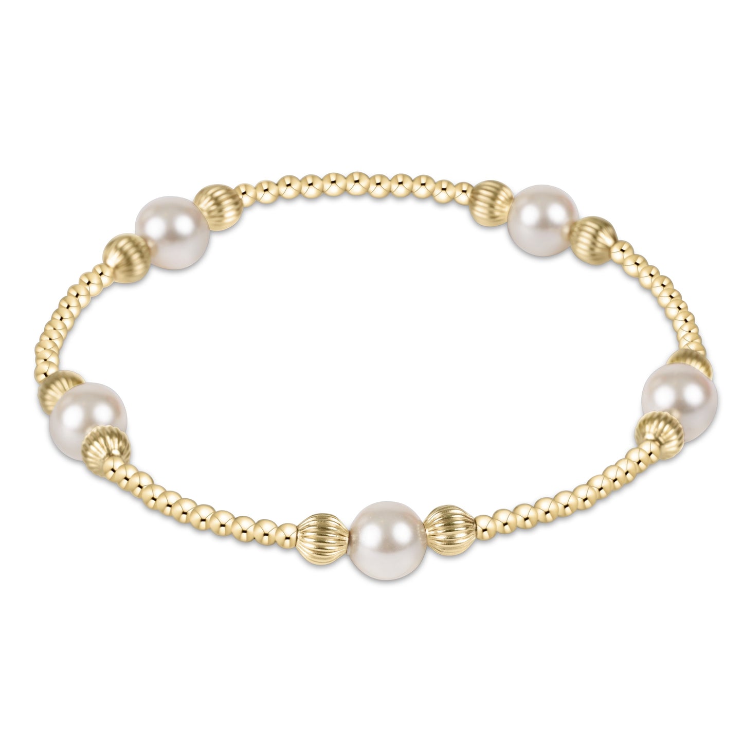 enewton Purpose Pearl 6mm Bead Bracelet Dignity