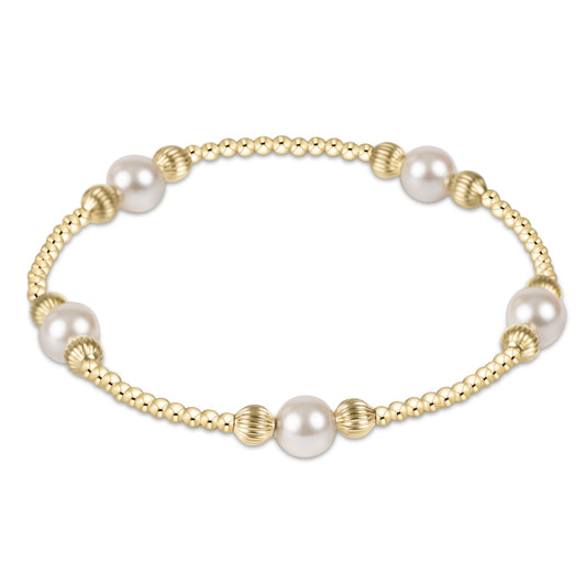 enewton Purpose Pearl 6mm Bead Bracelet Dignity