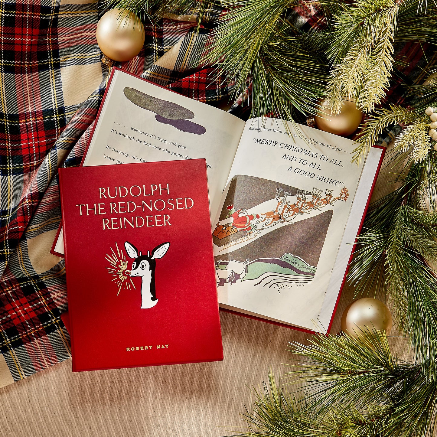 Rudolph the Red-Nosed Reindeer Leather Edition