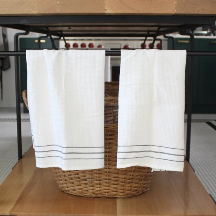 Murchison-Hume Waffle Kitchen Tea Towels (Set of Two)