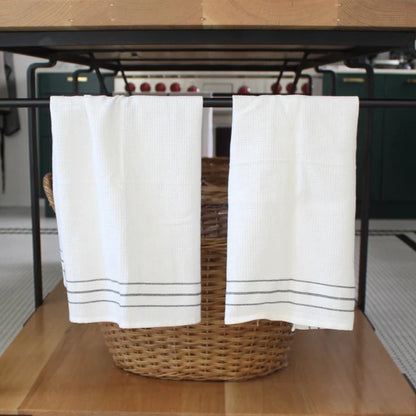 Murchison-Hume Waffle Kitchen Tea Towels (Set of Two)