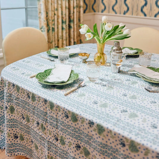 Lulie Wallace Beth Patterned Tablecloth