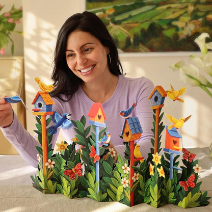 Freshcut Paper Birdhouse Garden