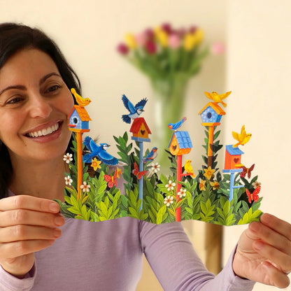 Freshcut Paper Birdhouse Garden
