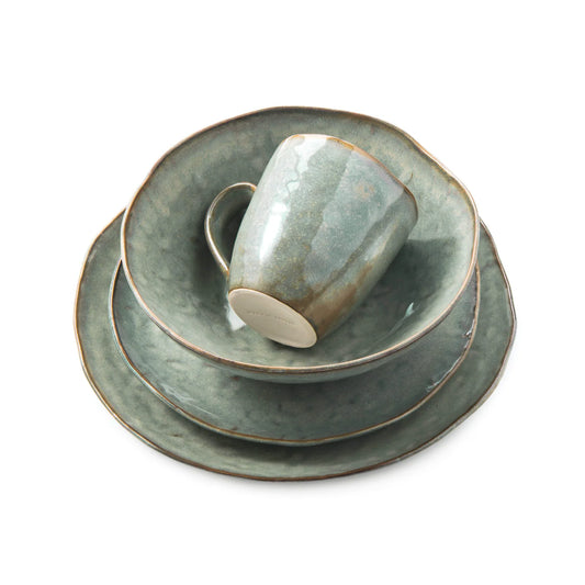 Simon Pearce Burlington Side Plate, Moss Glen