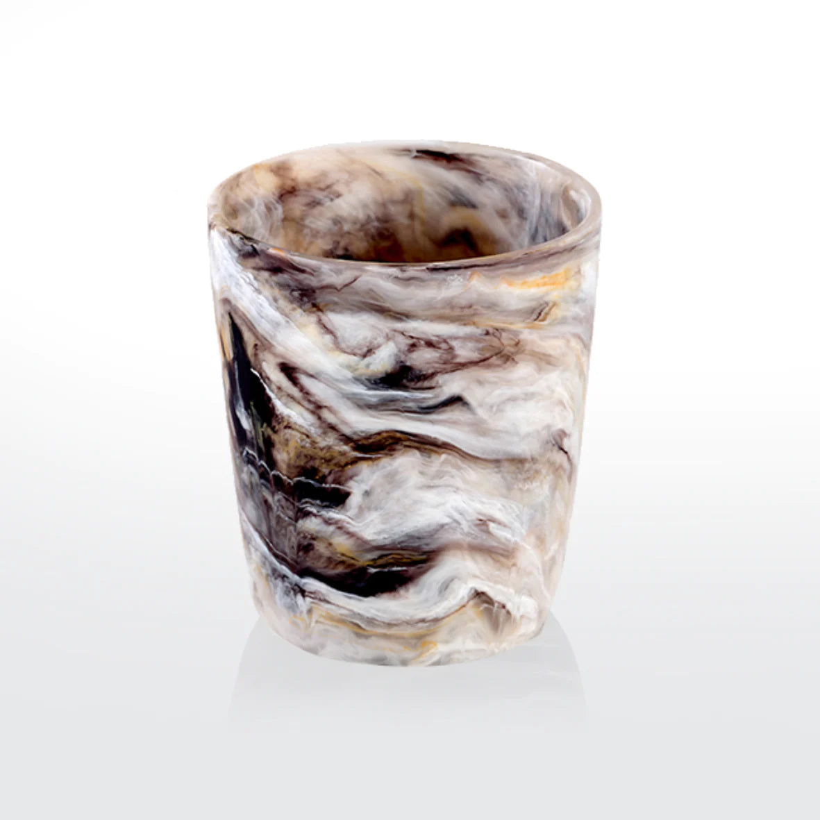 Mocha Swirl Ice Cream Tub/Utensil Holder