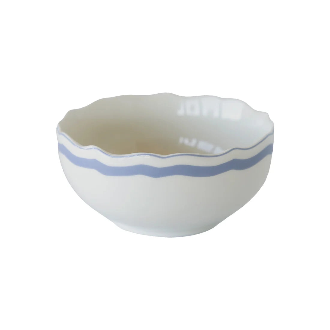 Cornflower Blue Icing on the Cake Cereal Bowl