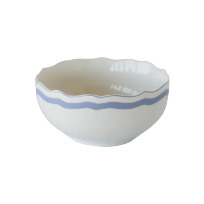 Cornflower Blue Icing on the Cake Cereal Bowl