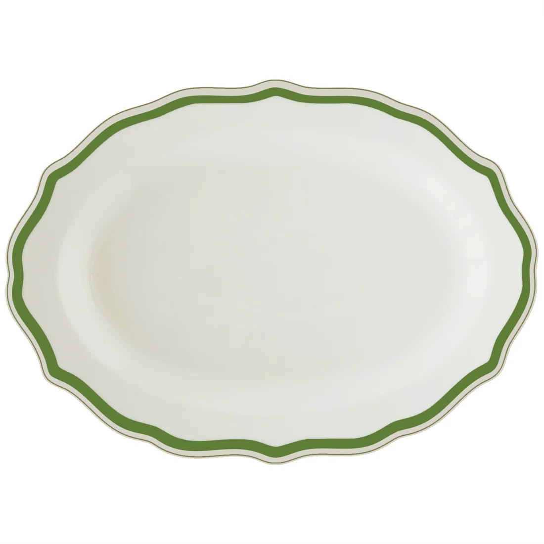 Green Icing on the Cake Platter