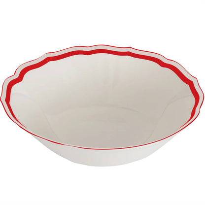 Red Icing on the Cake Serving Bowl