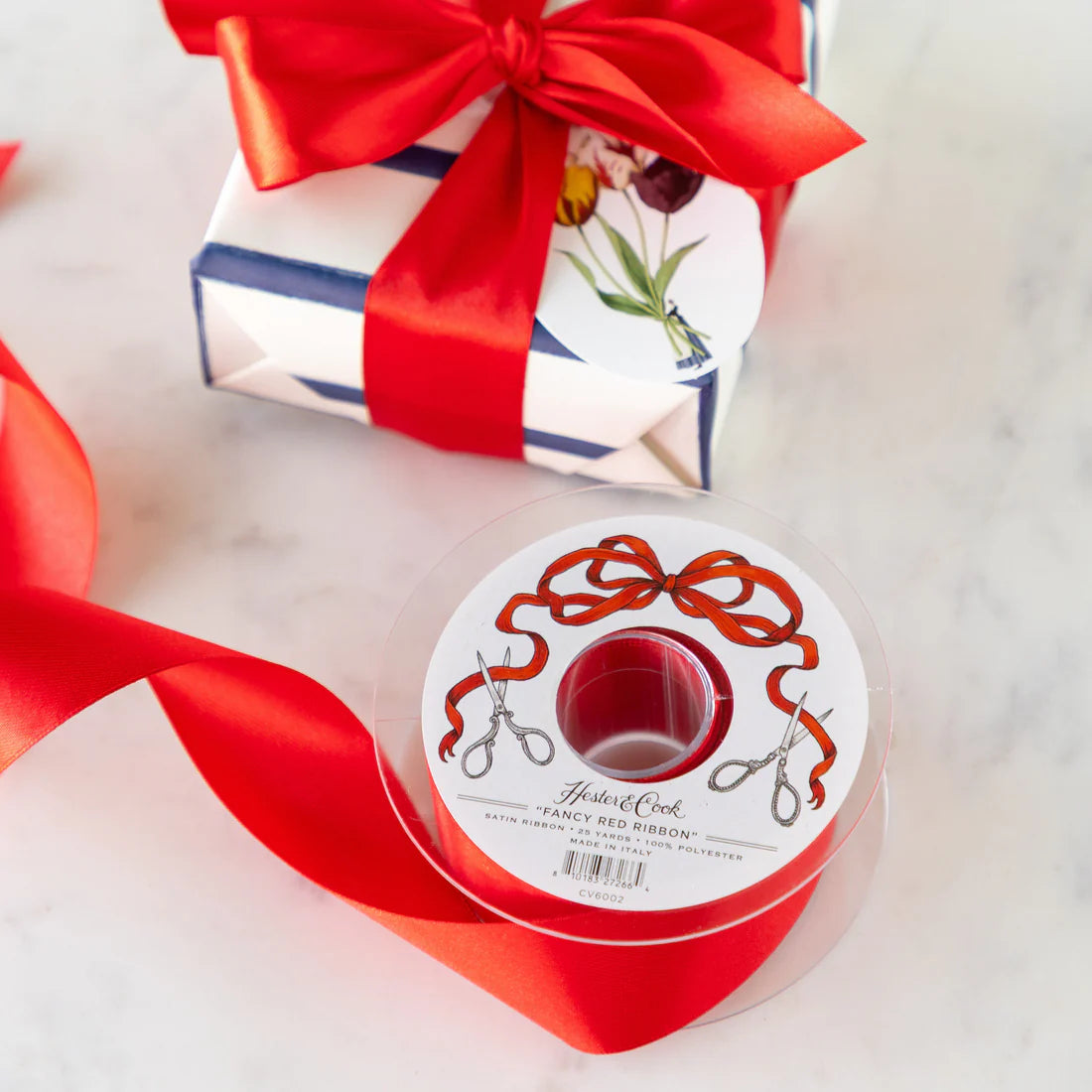 Fancy Red Ribbon