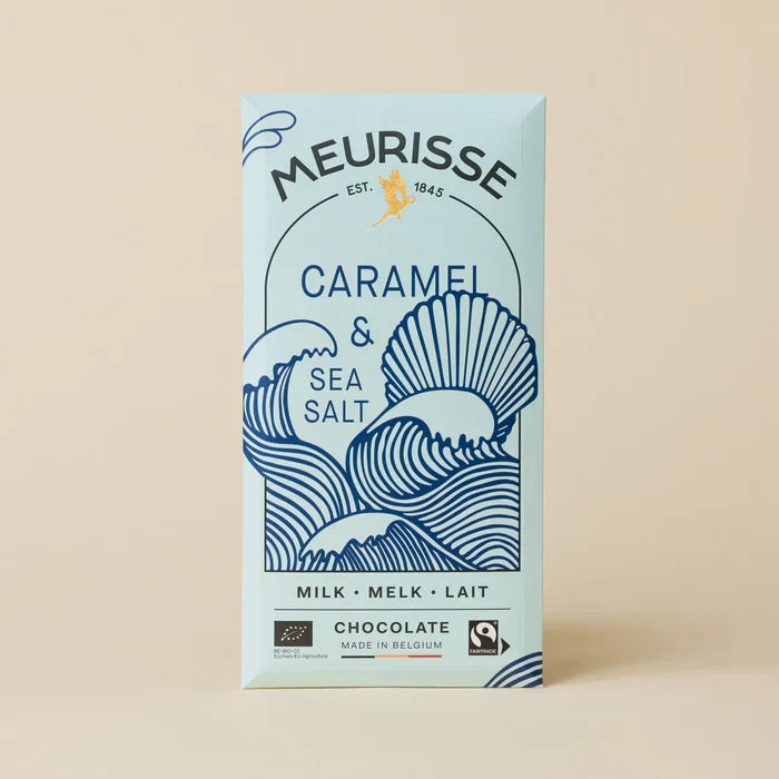 Caramel Sea Salt Milk Chocolate 39% Chocolate Bar