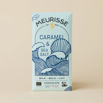Caramel Sea Salt Milk Chocolate 39% Chocolate Bar