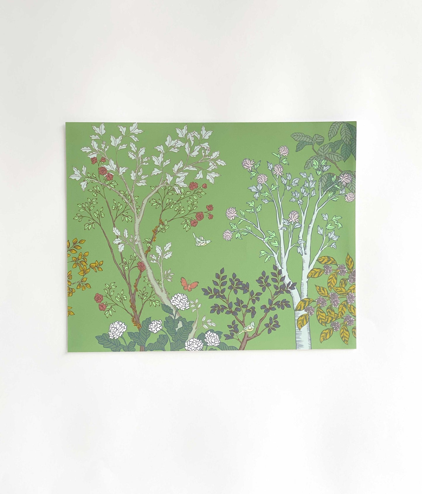 Helmsie Chinoiserie  Print 11 X 14