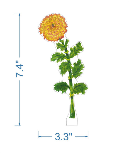 Chrysanthemum Small Acrylic Flower