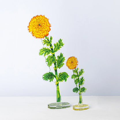 Chrysanthemum Small Acrylic Flower