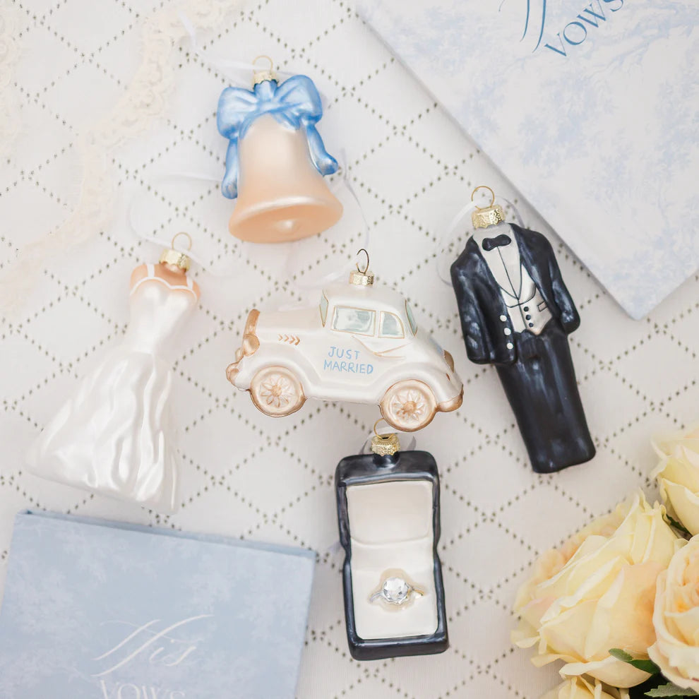 Heirloom Bridal Ornament Set