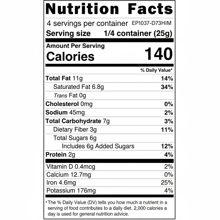 Himalayan Salt Dark Chocolate 73% Chocolate Bar