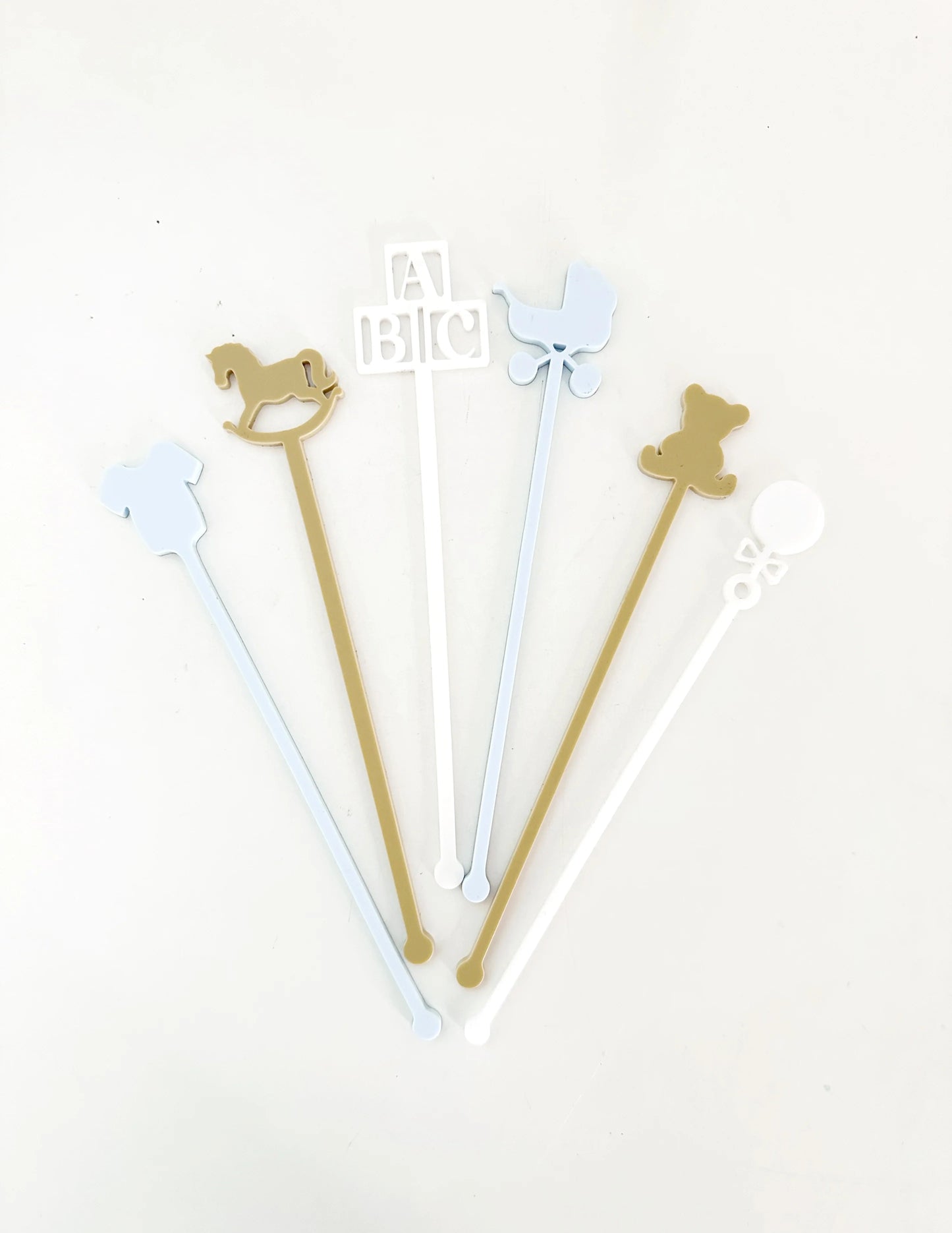 Baby Shower Stir Stick Set