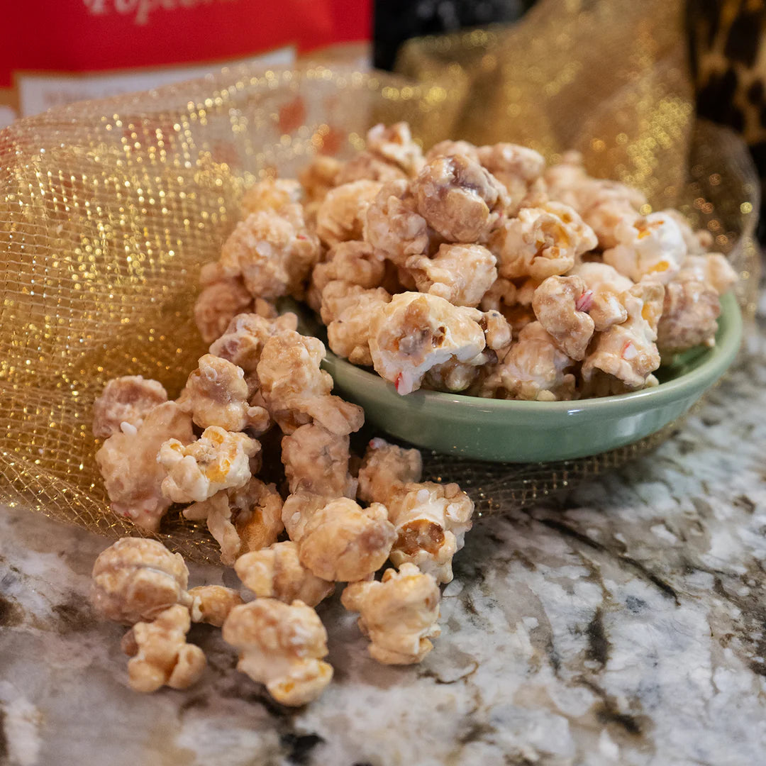 Bear Food White Chocolate Peppermint Popcorn