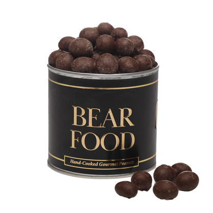 Bear Food Double Dip Dark Chocolate Gourmet Peanuts