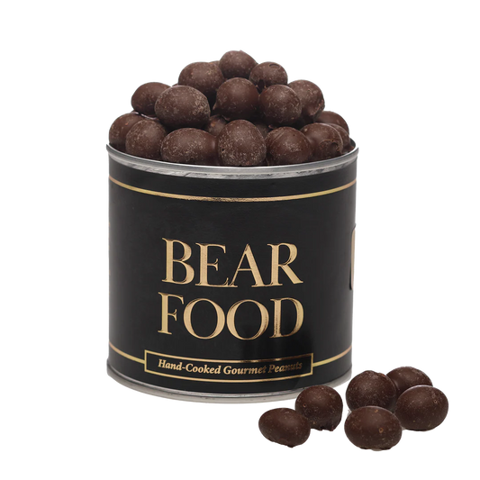 Bear Food Double Dip Dark Chocolate Gourmet Peanuts