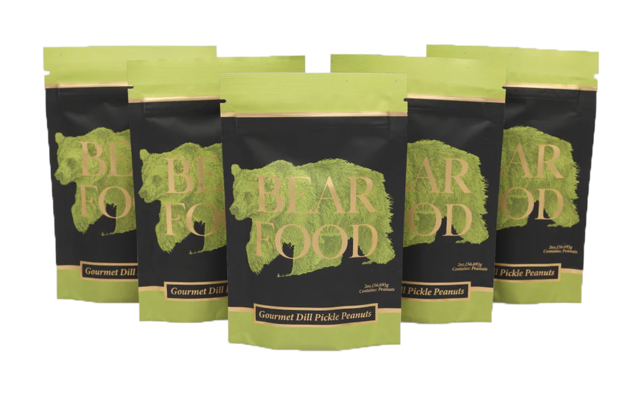 Bear Food Dill Pickle Gourmet Peanuts