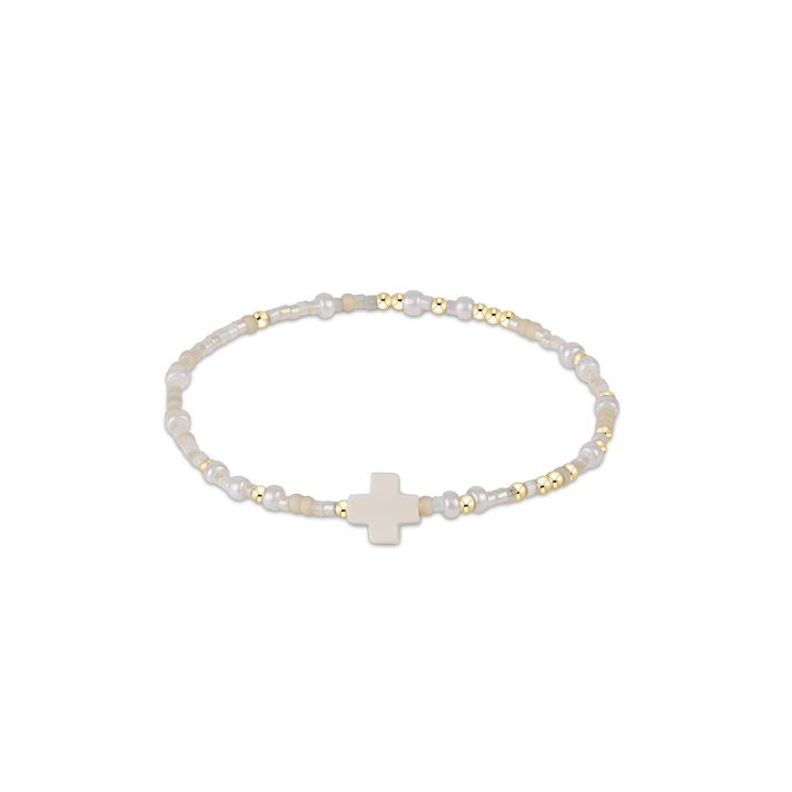 EGIRL Hope Unwritten Signature Cross Bracelet Oh Snow You Didn't!