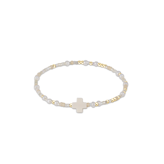 EGIRL Hope Unwritten Signature Cross Bracelet Oh Snow You Didn't!