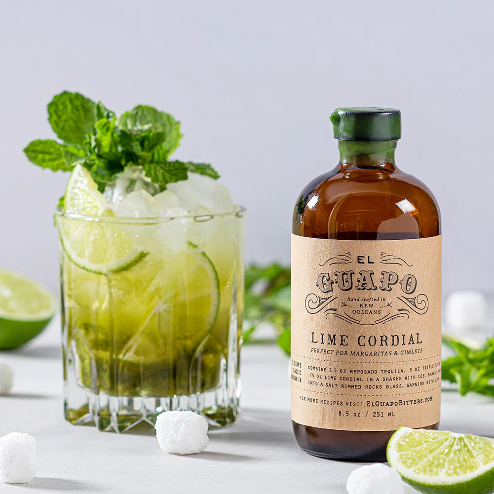 El Guapo Lime Cordial Syrup
