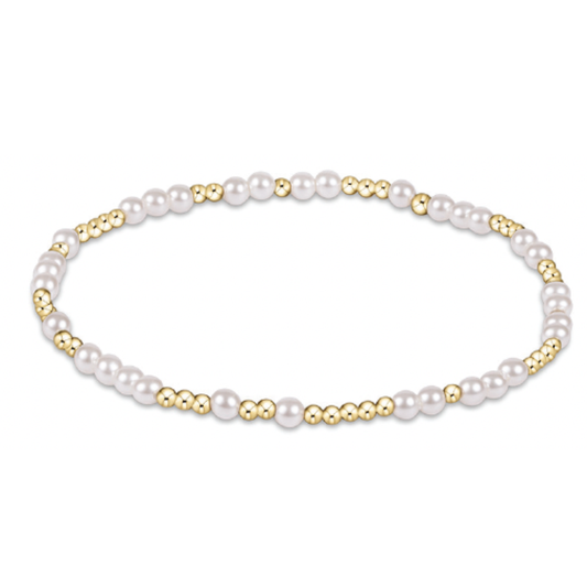 enewton Hope Unwritten 3mm Bead Bracelet Pearl