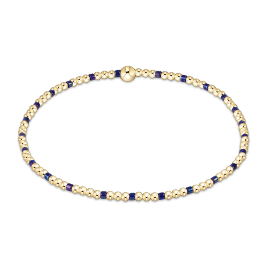 enewton Hope Sincerity Pattern 2mm, Blue Metallic