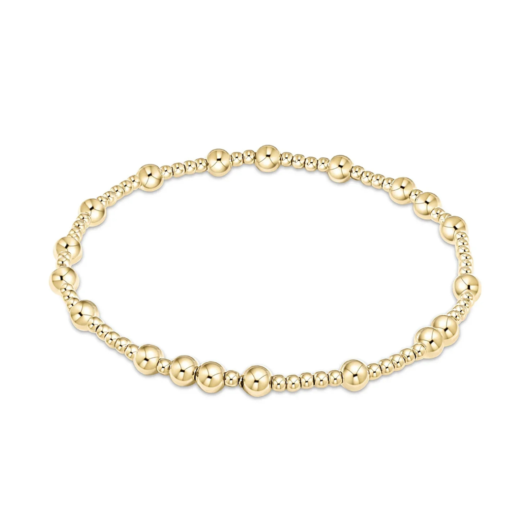 enewton EXTENDS Hope Unwritten 4mm Bead Bracelet Gold