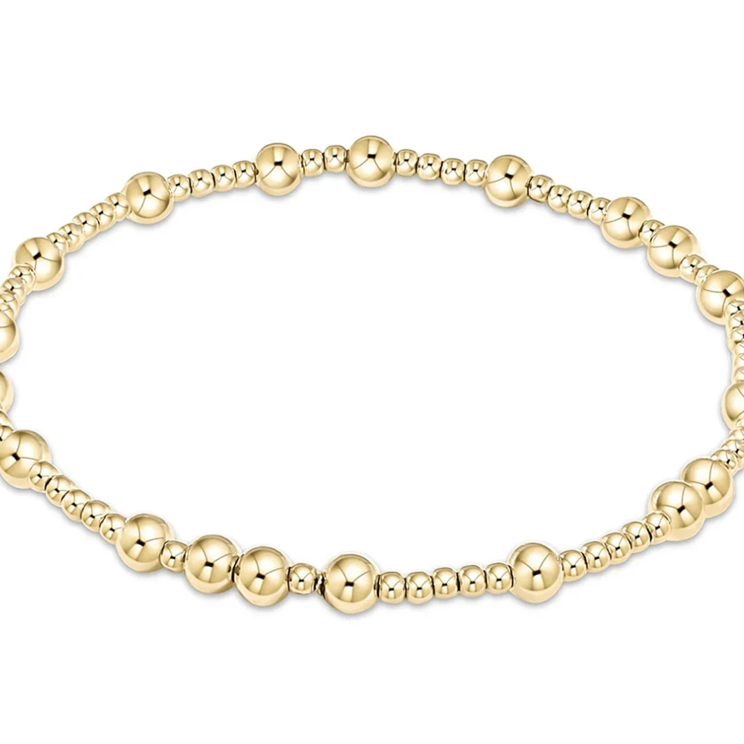 enewton EXTENDS Hope Unwritten 4mm Bead Bracelet Gold