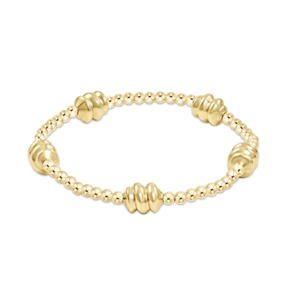 enewton EXTENDS Admire Gold 3mm Bead Bracelet Gold