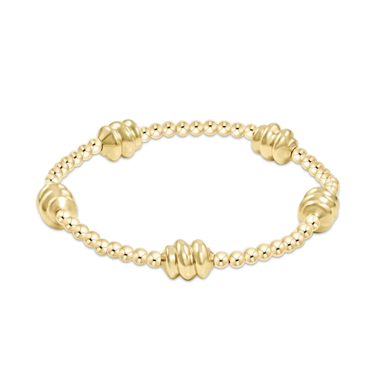 enewton EXTENDS Admire Gold 3mm Bead Bracelet Gold