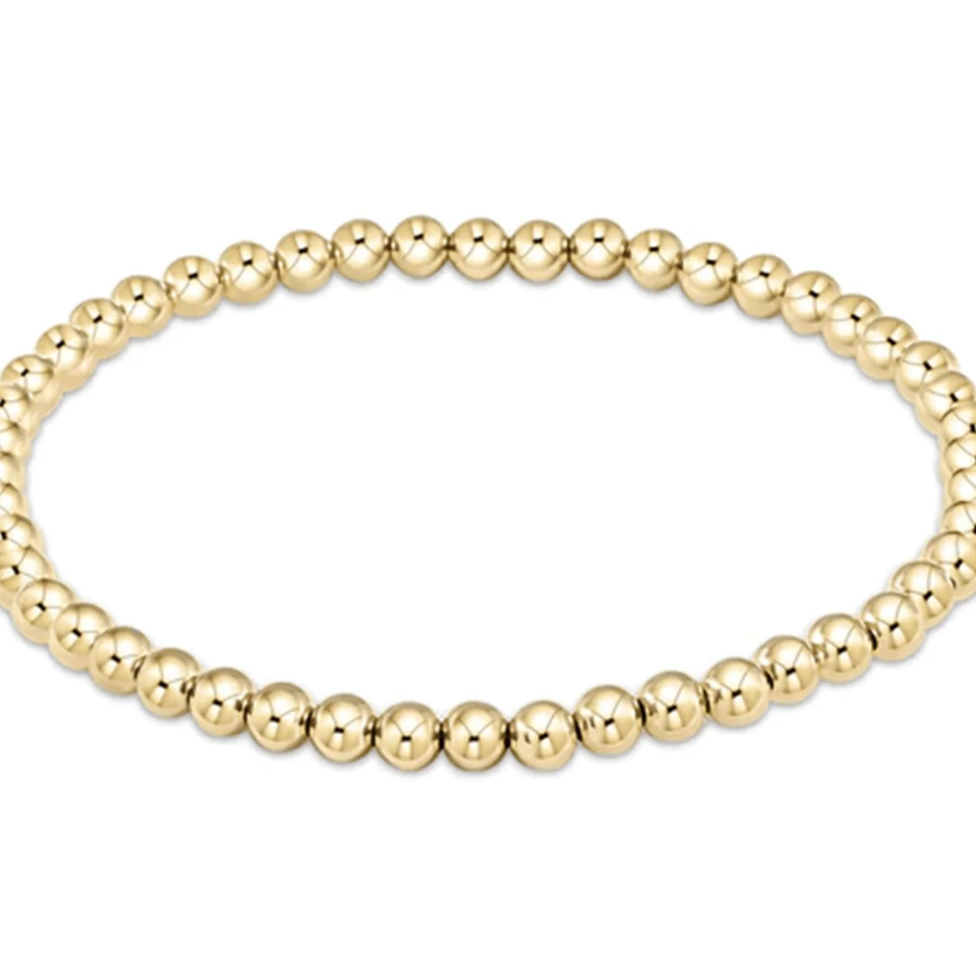 enewton Extends - Classic Gold 4mm Bead Bracelet