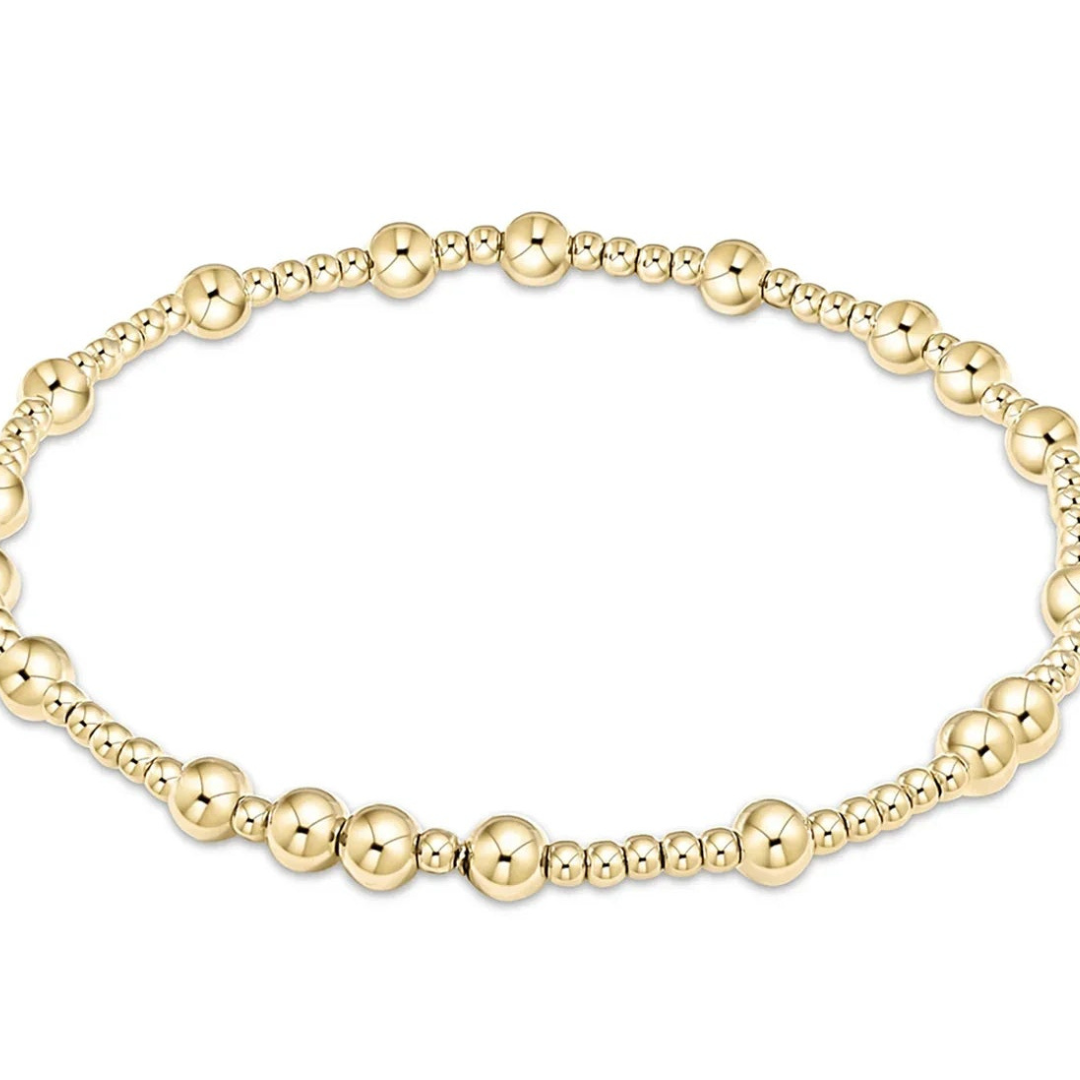 enewton EXTENDS Hope Unwritten 5mm Bead Bracelet Gold