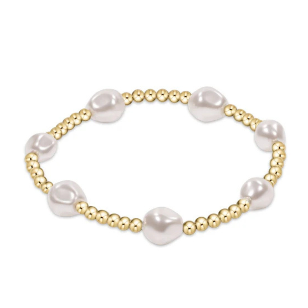 enewton EXTENDS Admire Gold 3mm Bead Bracelet