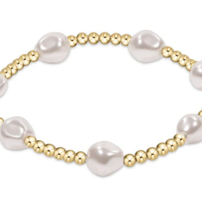 enewton EXTENDS Admire Gold 3mm Bead Bracelet