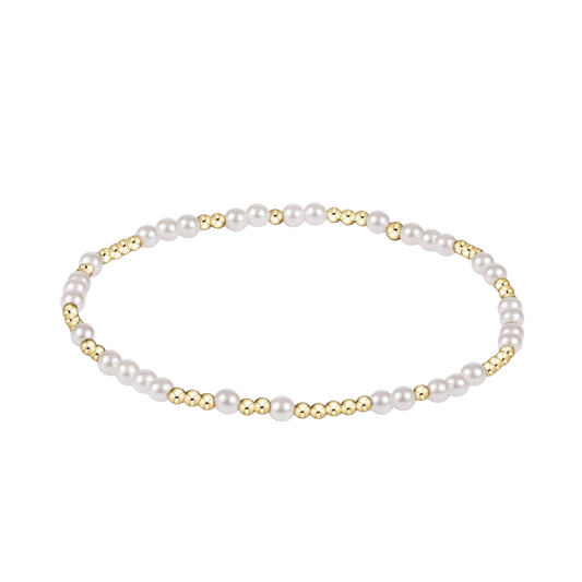 enewton Hope Unwritten 3mm Bead Bracelet Pearl