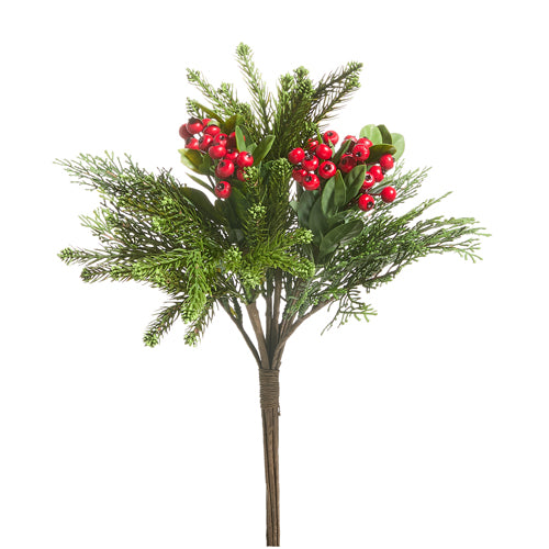 19" Berry Greenery Bundle